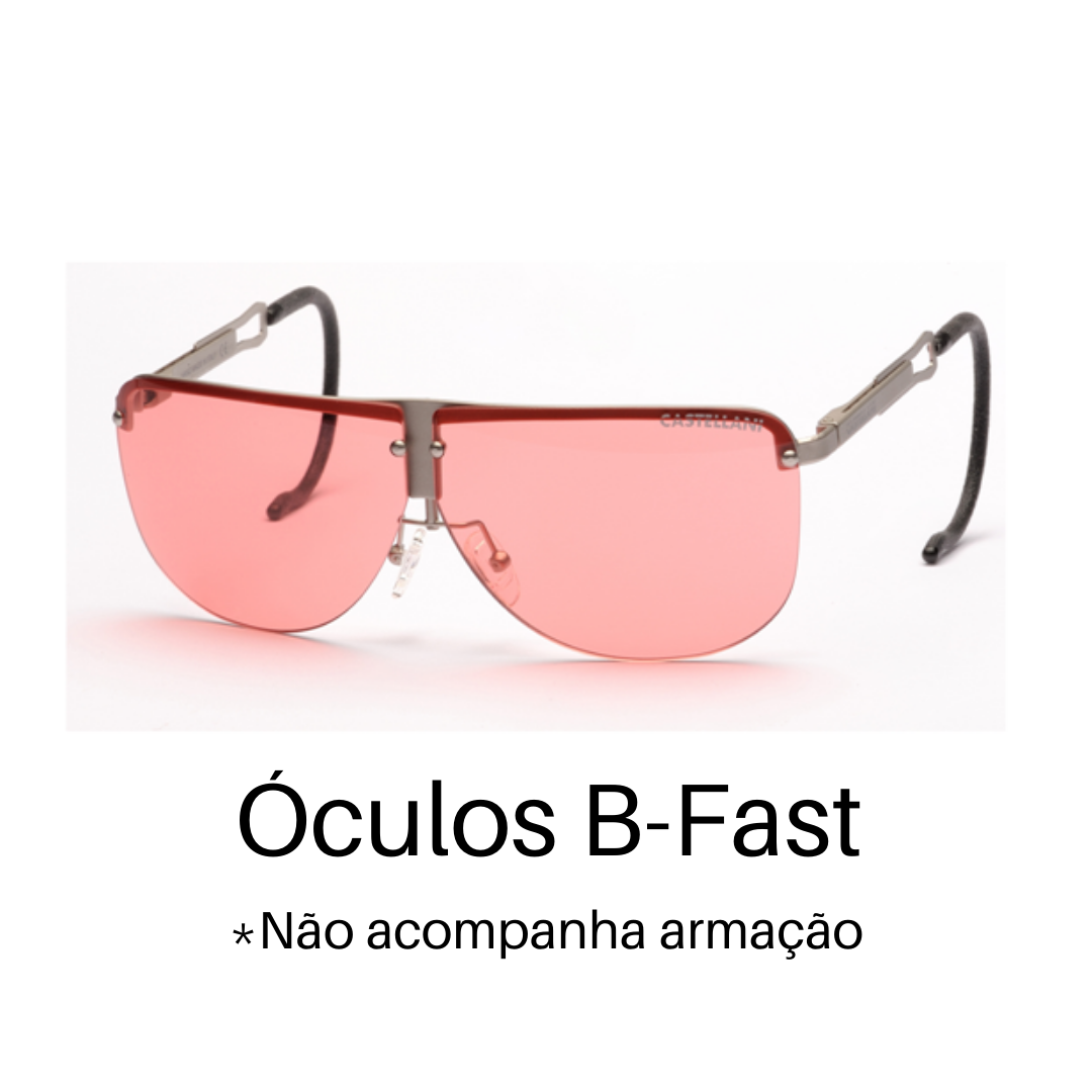 ⭐ Gafas de tiro al plato castellani B-fast con 3 juegos de colores