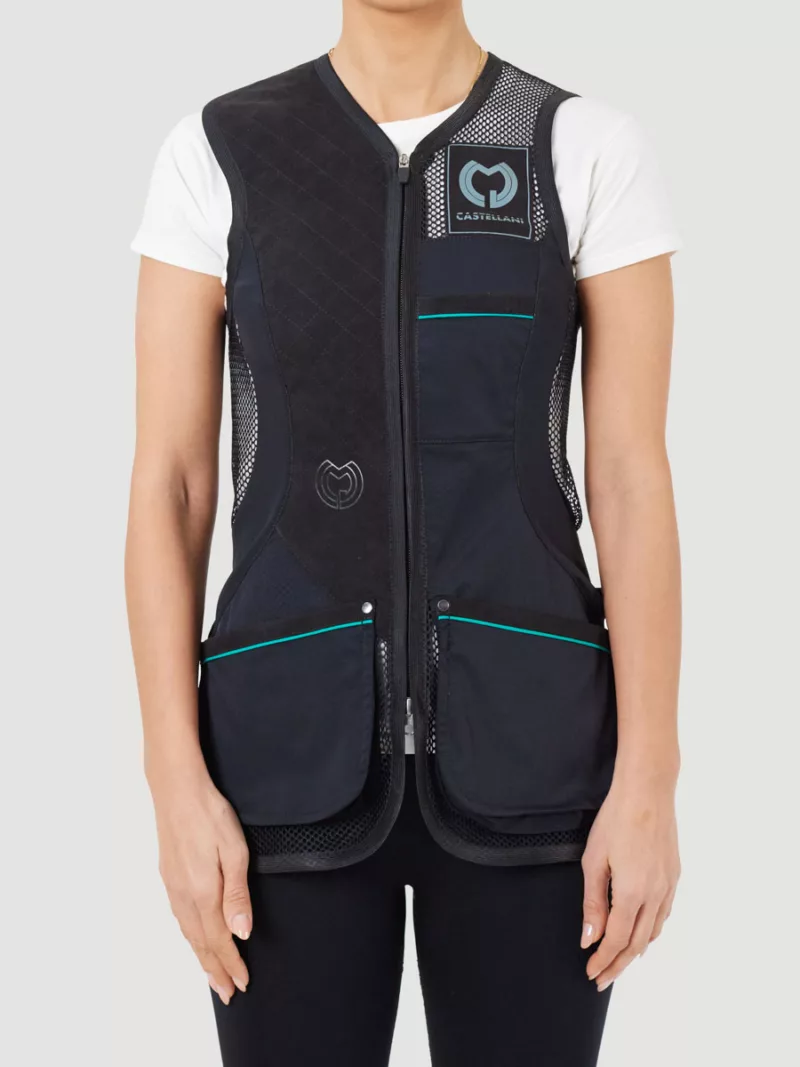 Colete Castellani Rio Evolution Feminino - Preto