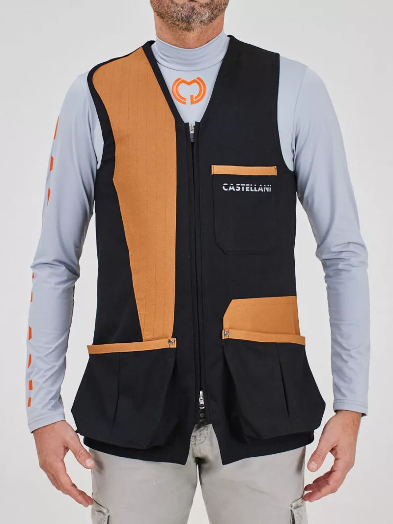 Colete Castellani Olímpico 25 - Preto