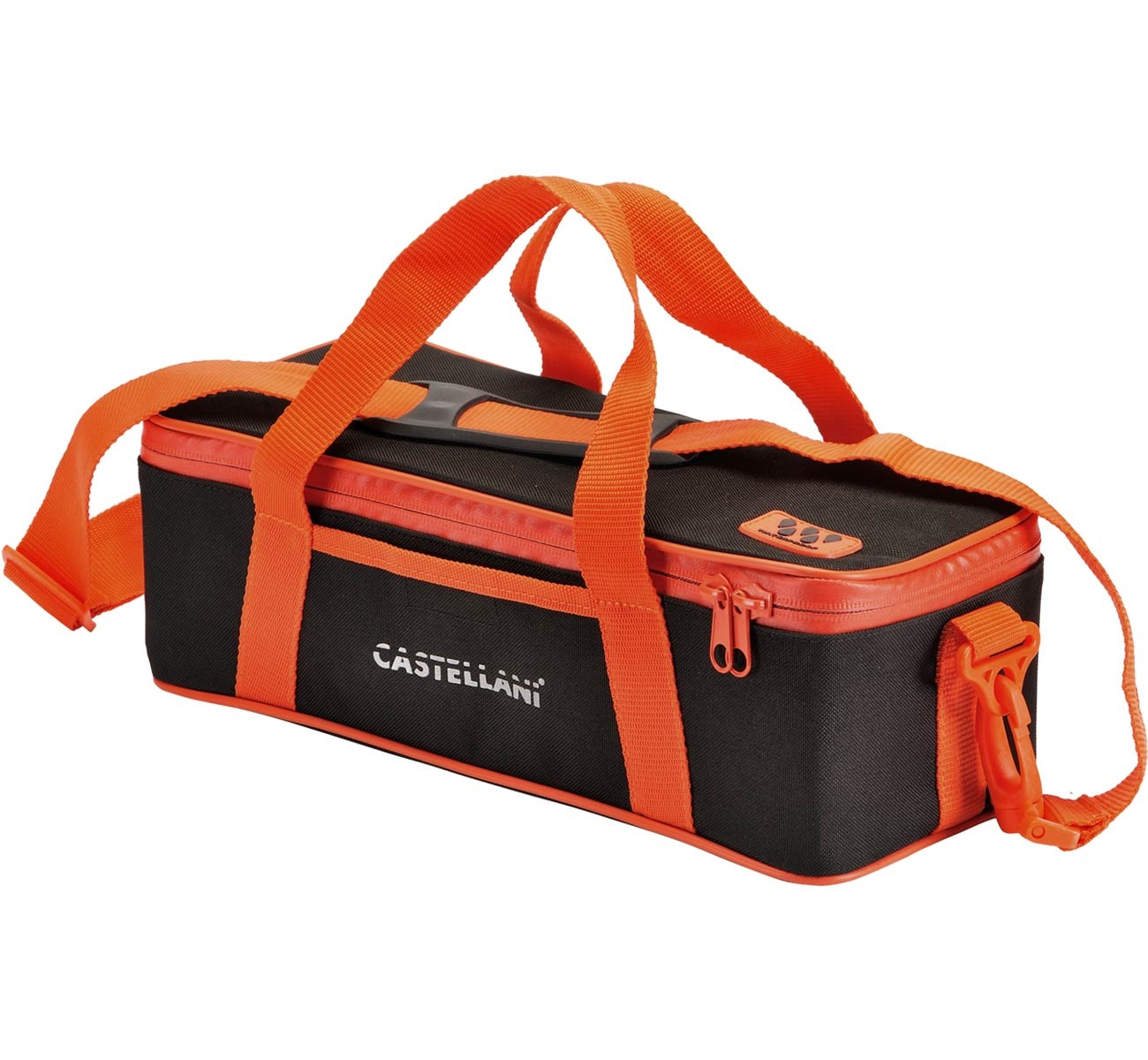 Bolsa para Caixetas de Cartuchos WP Castellani - Preto / Laranja