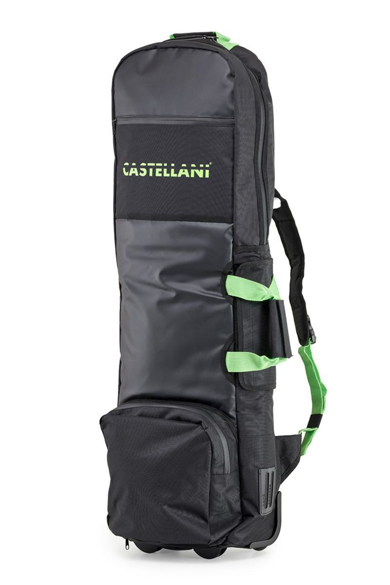Travel Bag Roller WP Castellani - Preta c/ Alças Verde