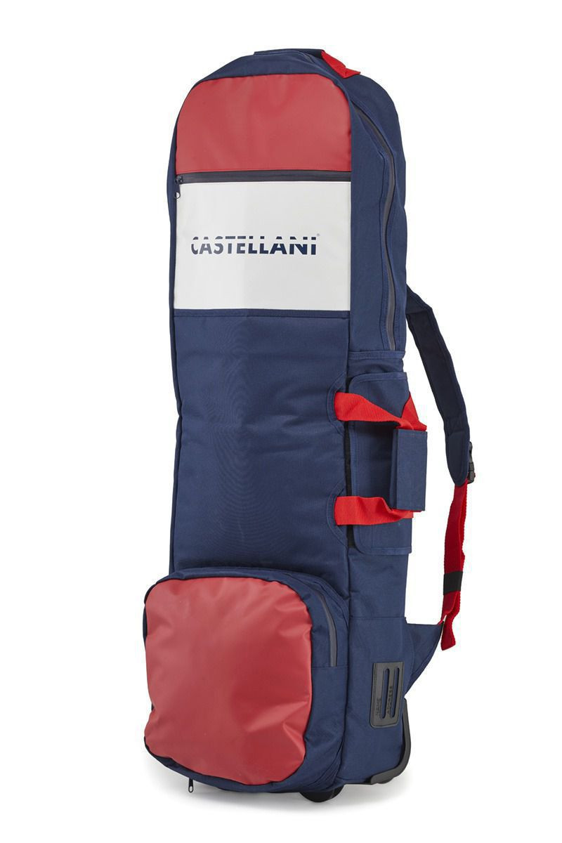 Travel Bag Roller WP Castellani - Azul Marinho c/ Alças Vermelha