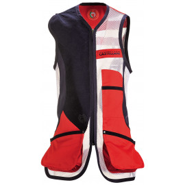 Colete Castellani Rio Juvenil - Branco / Vermelho / Azul Marinho
