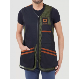 Colete Castellani Sporting Pro - Verde Oliva / Preto