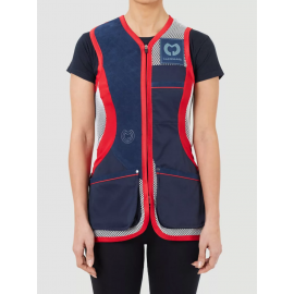 Colete Castellani Rio Evolution Feminino - Branco / Azul Marinho / Vermelho