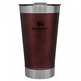 Copo Térmico de Cerveja com Tampa - Wine (Cor de Vinho) 473ml - Marca Stanley