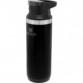 Garrafa Térmica Switchback™ - Matte Black (Preto Fosco) 473ml - Marca Stanley