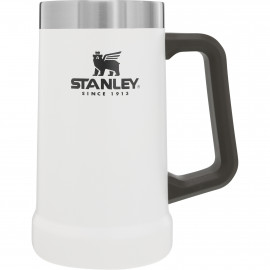 Caneca Térmica de Cerveja - Polar (Branco) 709ml - Marca Stanley