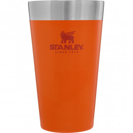 Copo Térmico de Cerveja sem Tampa - Signal Orange (Laranja) 473ml - Marca Stanley