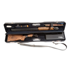 Estojo Compacto Tiracolo em ABS para Espingardas Sobrepostas e Semi-Automáticas - Max. 93cm - Marca Negrini - Cores Diversas