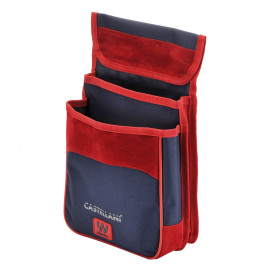 Bolso Porta-Cartuchos WP Castellani - Azul Marinho / Vermelho