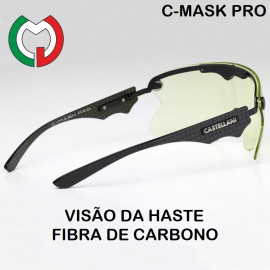 Conjunto Óculos WP Castellani C-Mask Pro --> Armação + Estojo + 1 Lente