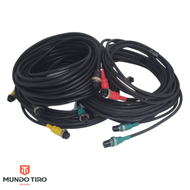Conjunto Universal de Cabos para Phono-Pull de Trap Americano - Marca Mundo Tiro