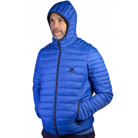 Jaqueta Puffer Masculina em Microfibra - Marca Castellani - Azul Royal