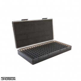 Caixa Plástica de Munição para 200 Cartuchos - Cal. 40 / 45 - Marca Shotgun