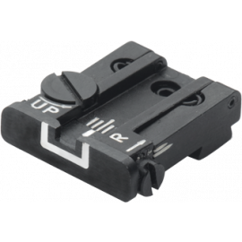 Alça de Mira para Pistola Glock - Modelo White Outline - Marca LPA