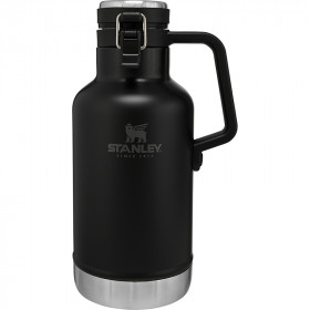 Growler Térmico Classic - Matte Black (Preto Fosco) 1,9L - Marca Stanley
