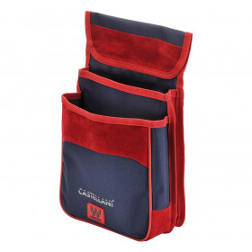 Bolso Porta-Cartuchos WP Castellani - Azul Marinho / Vermelho